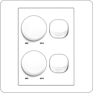 B2000 2 Gang LED Dimmer ...