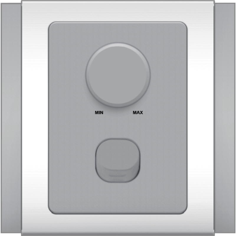 B3000 LED Dimmer with Switch (Grey)