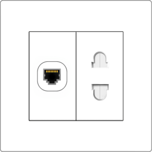 B1000 1 Gang Cat6e Data ...