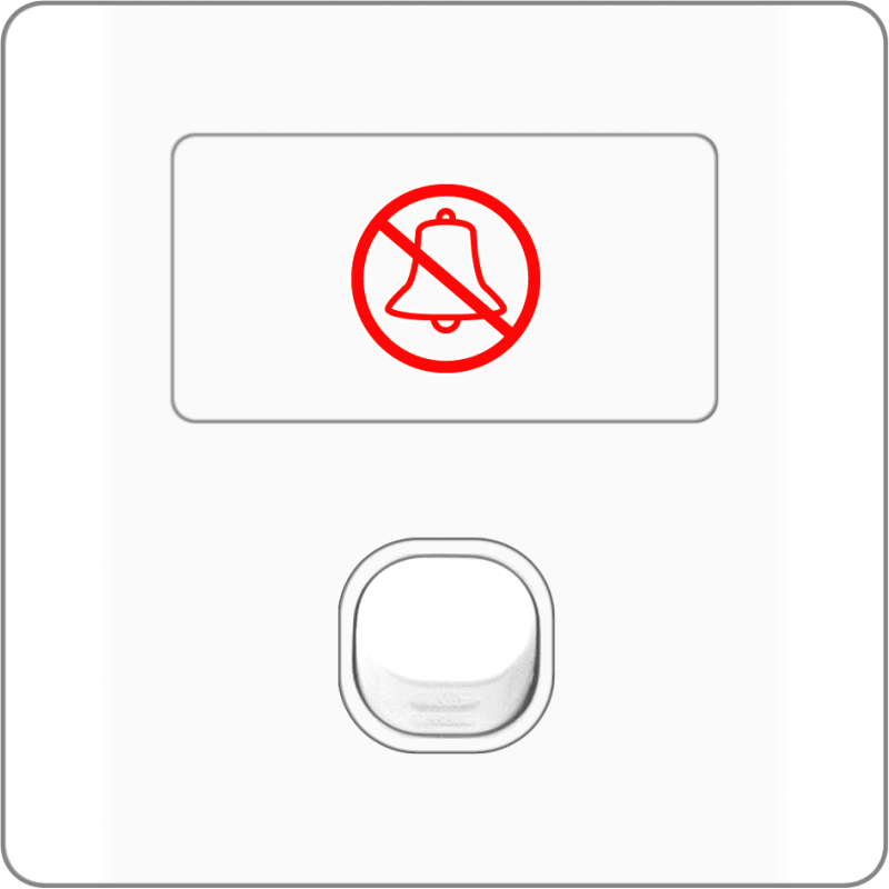 B20 bell press w/ DND LED indicator