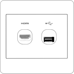 B2000L HDMI + USB Connection ...