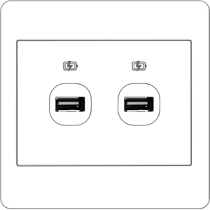 B2000L 2 Gang USB Charger ...