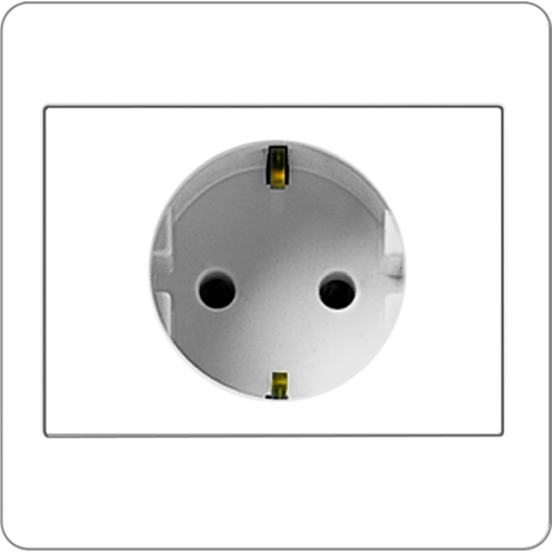 B2000L Schuko Socket Outlet
