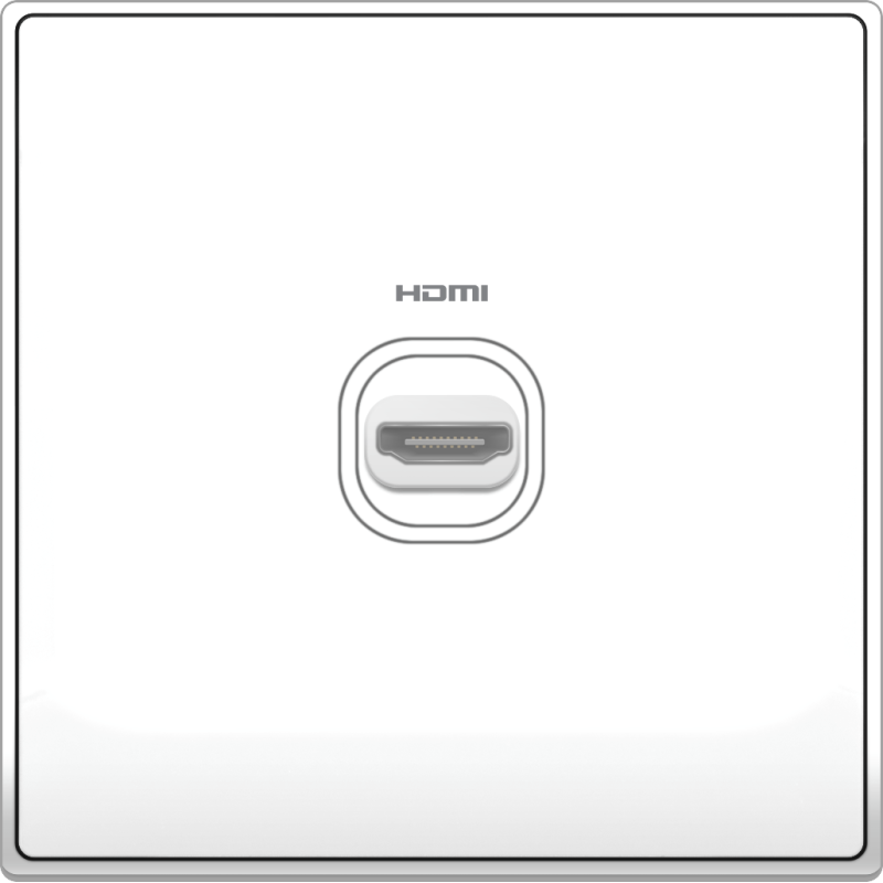 B5000 1 Gang HDMI Outlet