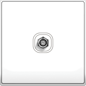 B5000 1 Gang F-Type TV ...