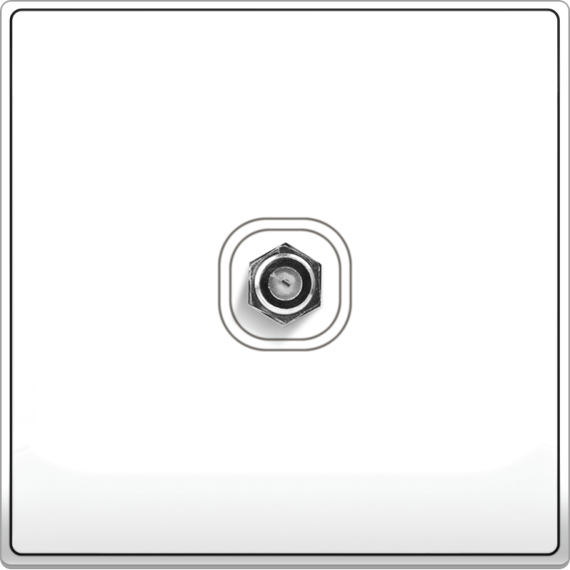 B5000 1 Gang F-Type TV Outlet