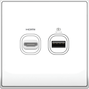 B5000 HDMI Outlet + USB ...