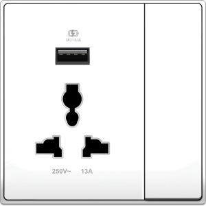B5000 Universal Socket Outlet w/ ...