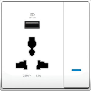 B5000 Universal Socket Outlet w/ ...