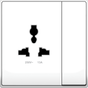 B5000 Universal Socket Outlet w/ ...