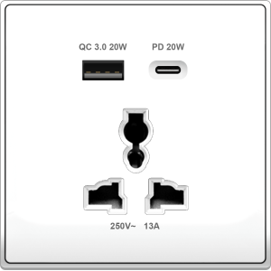 B5000 Universal Socket w/ Dual ...