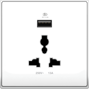 B5000 Universal Socket Outlet w/ ...