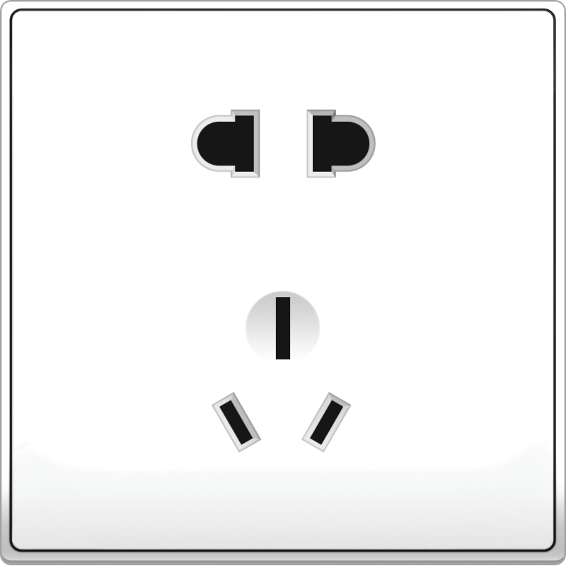 B5000 2 Pins Universal + 3 Plat Pins China Socket