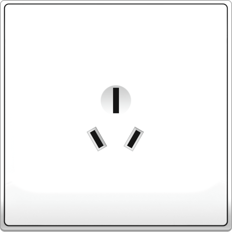 B5000 3 Flat Pins China Socket