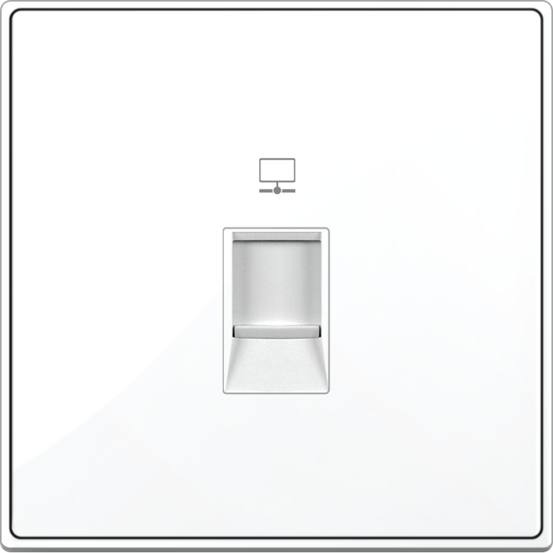 B5000S 1 Gang CAT6 Data Outlet