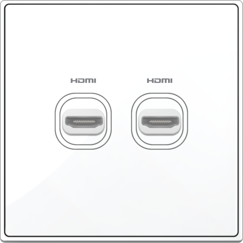 B5000S 2 Gang HDMI Outlet B5000S 2 Gang HDMI Outlet