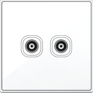 B5000S 2 Gang 75 Ohm ...