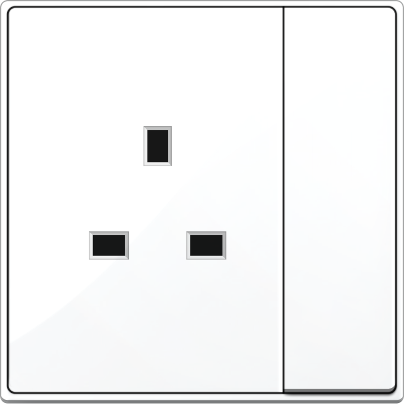 B5000S BS Socket Outlet w/ Switch