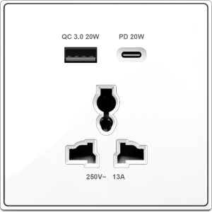 B5000S Universal Socket w/ Dual ...