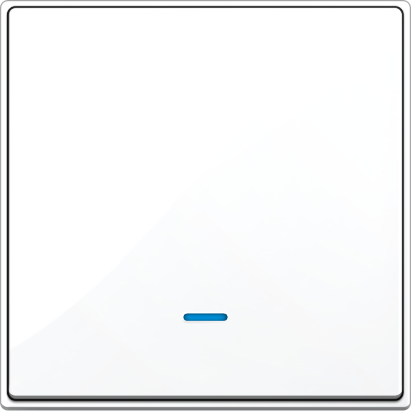 B5000S 1 Gang Switch Blue LED Indicator