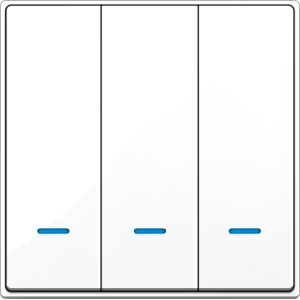 B5000S 3 Gang Switch Blue ...