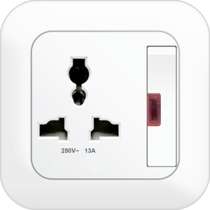 B80 Universal Socket Outlet w/ ...