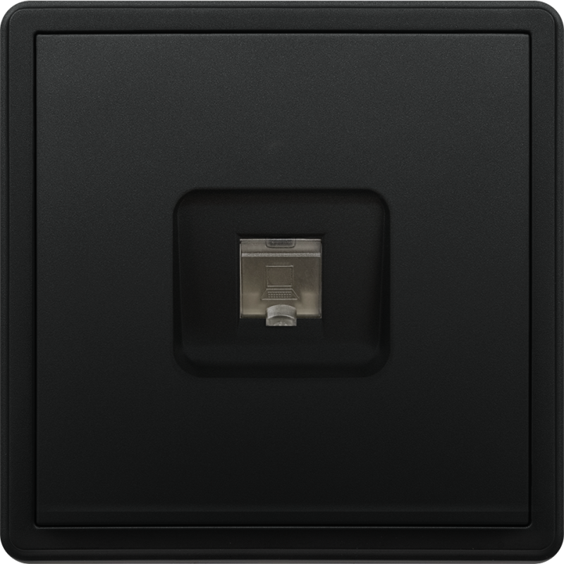 BE851CAT6 BKS Outlet Data CAT6e