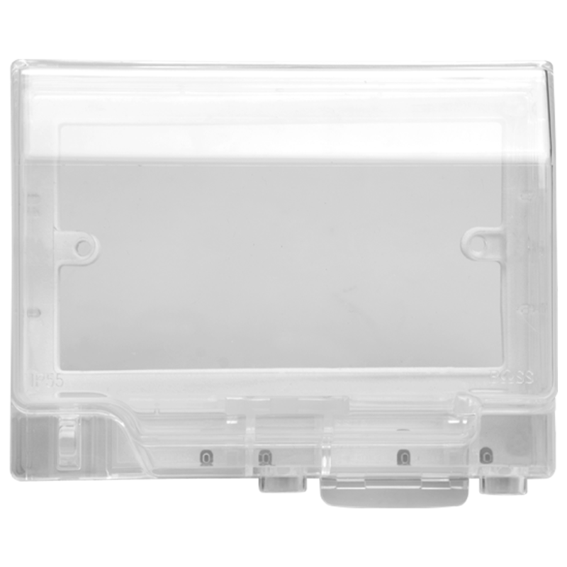 Twin IP55 Transparent Splash Cover