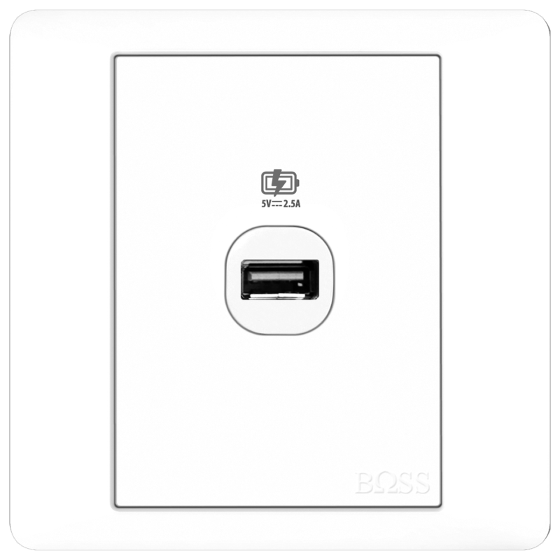 B2000 1 Gang USB Charger Outlet