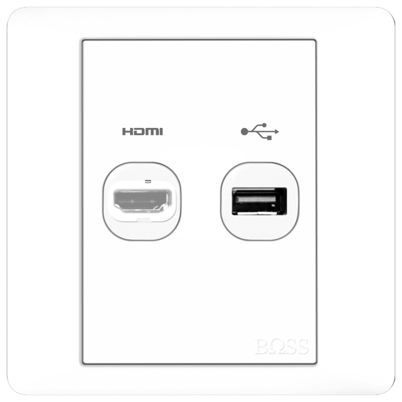 B2000 HDMI + USB Connection