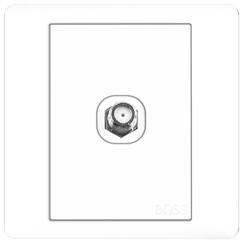 B2000 1 Gang TV F-Type Outlet