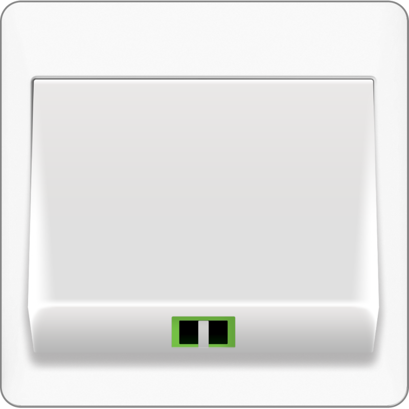 B2000L Simplex Fiber Optic Outlet