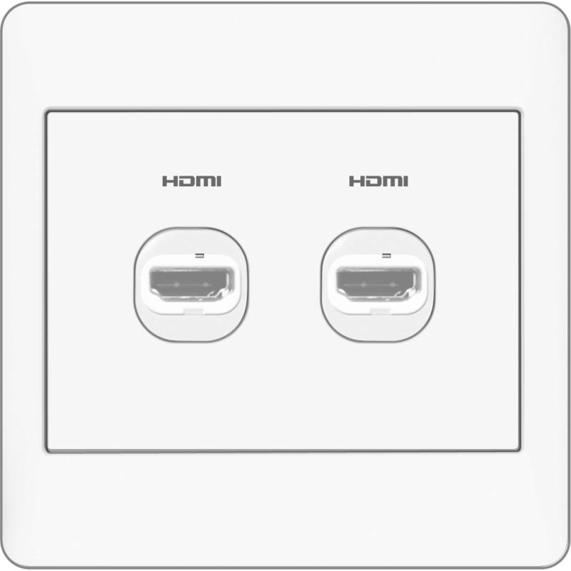 B2000L 2 Gang HDMI Outlet