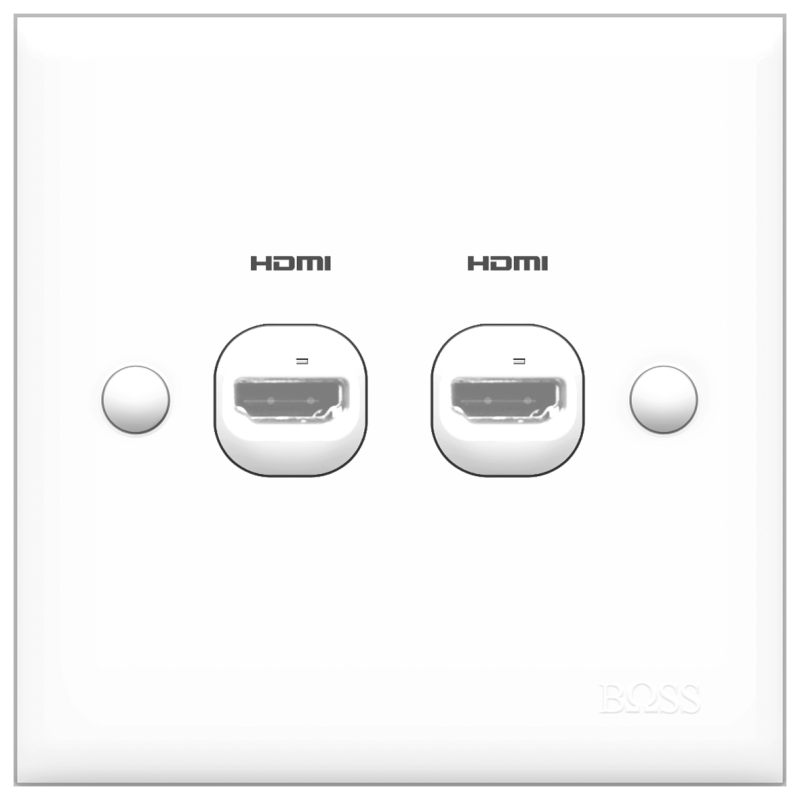 B30 2 gang HDMI outlet
