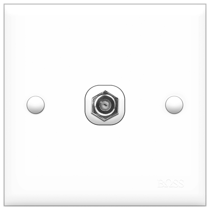 B30 1 gang F-type TV outlet