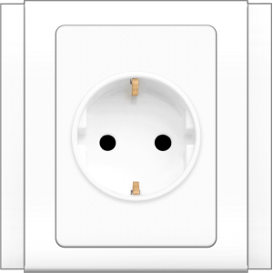 B3000 schuko socket outlet (white) ...