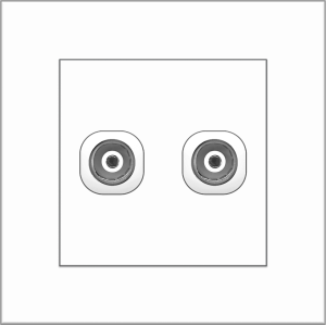 B4000 2 gang 75 ohm ...
