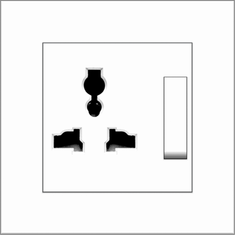 B4000 universal socket w/ switch