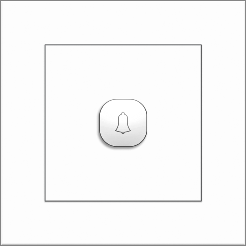B4000 bell push w/ bell icon