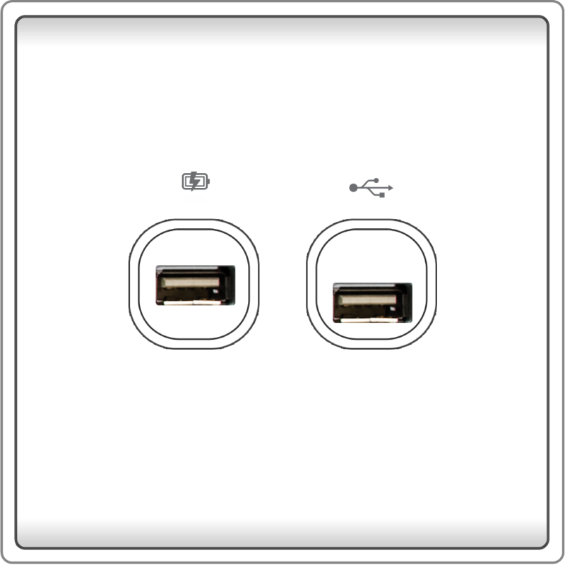 B5000 USB Charger + USB Connection