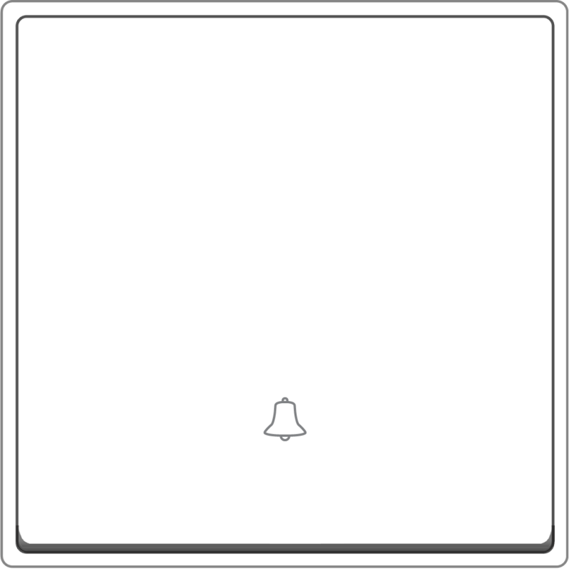 B5000S 1 Gang Bell Press w/ Bell Icon