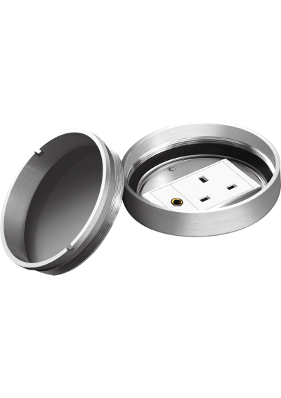 Round Swivel Floor Outlet