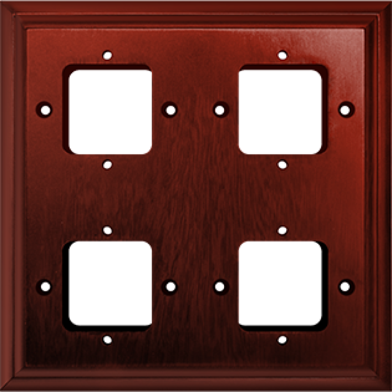 Showcase Vintage Square V1_4S RedBrown