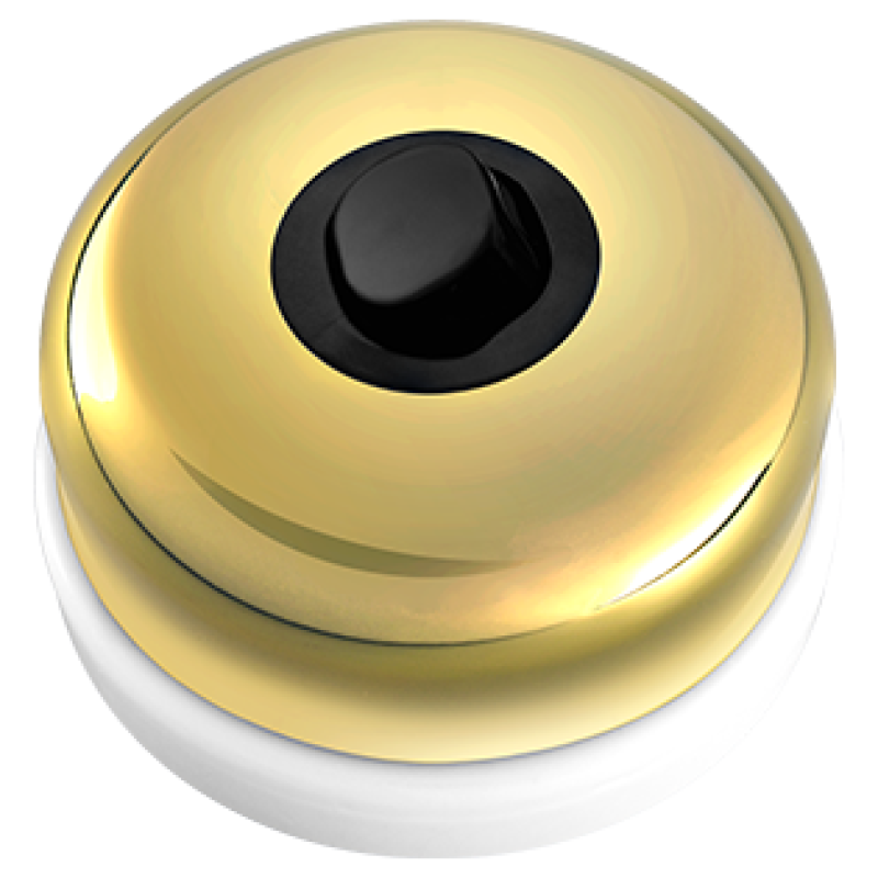 Vintage Gold 1 Gang Switch